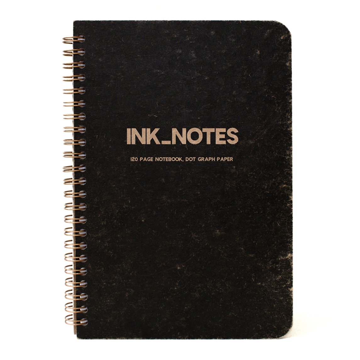 İnk Notes Sert Kapak X-Large Size Black Çizgili Spiralli Not Defteri ...
