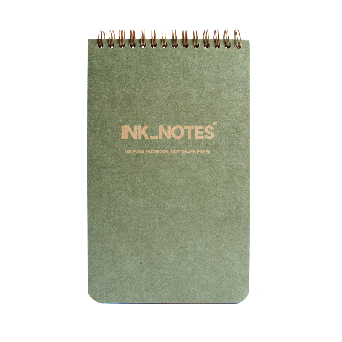 İnk Notes Sert Kapak Large Size Nature Çizgisiz Spiralli Bloknot ...