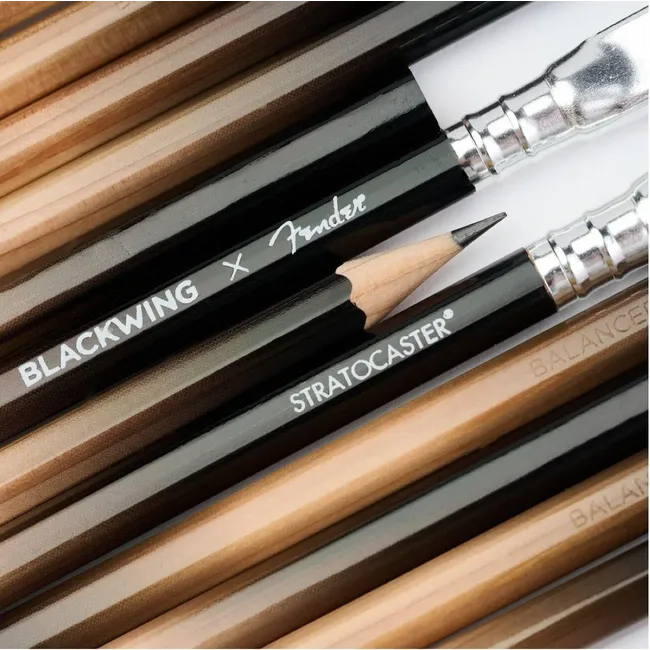 Blackwing X Fender Sunburst Stratocaster 12'li Kurşun Kalem
