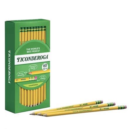 Dixon Ticonderoga The World's Best Pencil Sharpened Soft 60'lı Kurşun Kalem