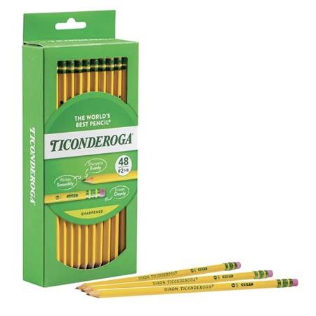 Dixon Ticonderoga The World's Best Pencil Sharpened Soft 48'li Kurşun Kalem