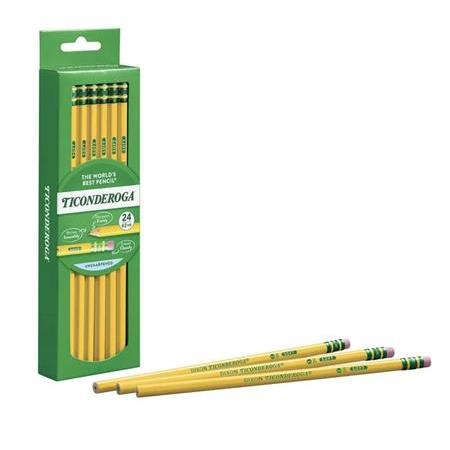Dixon Ticonderoga The World's Best Pencil Unsharpened Soft 24'lü Kurşun Kalem