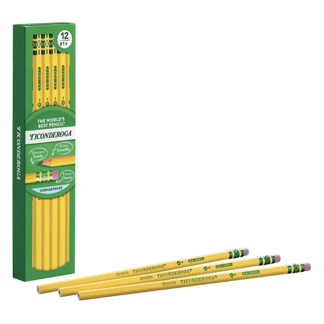 Dixon Ticonderoga The World's Best Pencil Extra Soft 12'li Kurşun Kalem