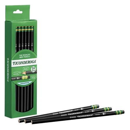 Dixon Ticonderoga The World's Best Pencil New Black 24'lü Kurşun Kalem