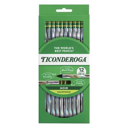 Dixon Ticonderoga The World's Best Pencil Noir ( soft ) 12'li Kurşun Kalem