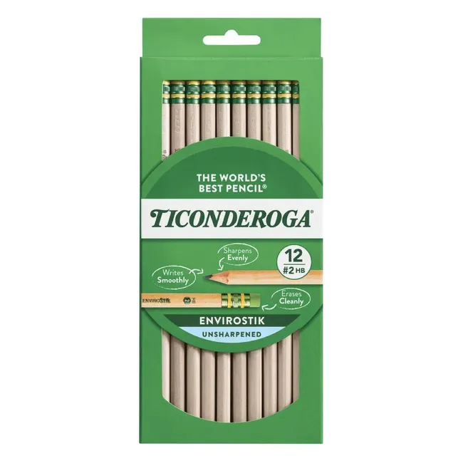 Dixon Ticonderoga The World's Best Pencil Envirostik  12'li Kurşun Kalem
