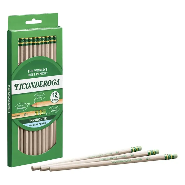 Dixon Ticonderoga The World's Best Pencil Envirostik  12'li Kurşun Kalem