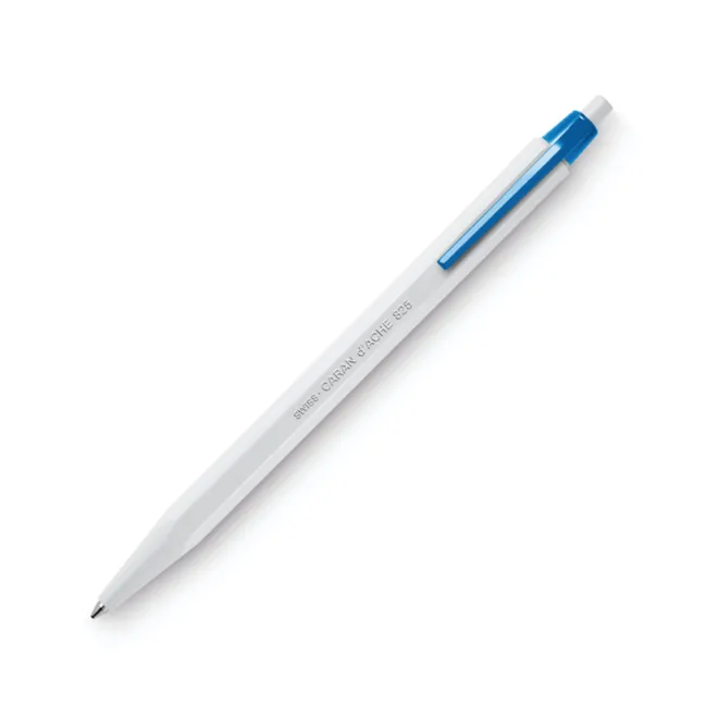 Caran d'Ache 825 Eco Collection Mavi Tükenmez Kalem Seti 3'lü