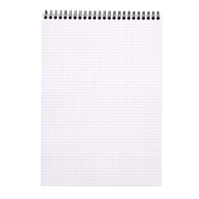 Rhodia A4 Kareli Turuncu Spiralli Bloknot Defter