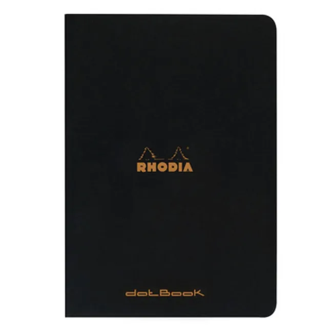 Rhodia A4 Noktalı Siyah Defter