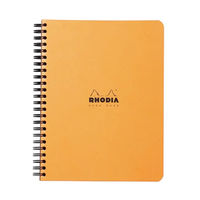 Rhodia A5+ Kareli Turuncu Spiralli Defter