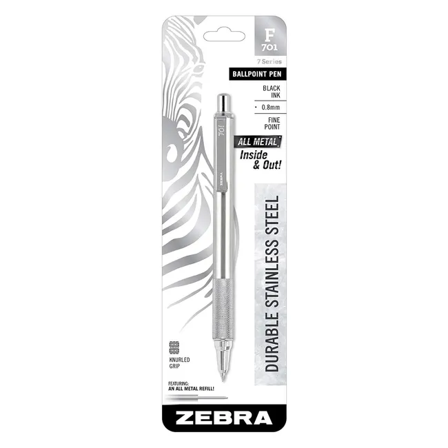 Zebra F 701 All Metal Tükenmez Kalem