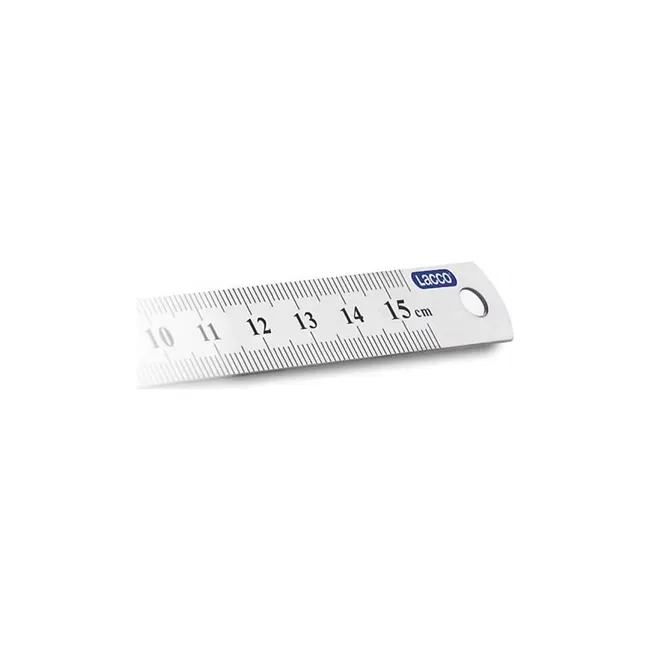Lacco 15 cm Çelik Cetvel