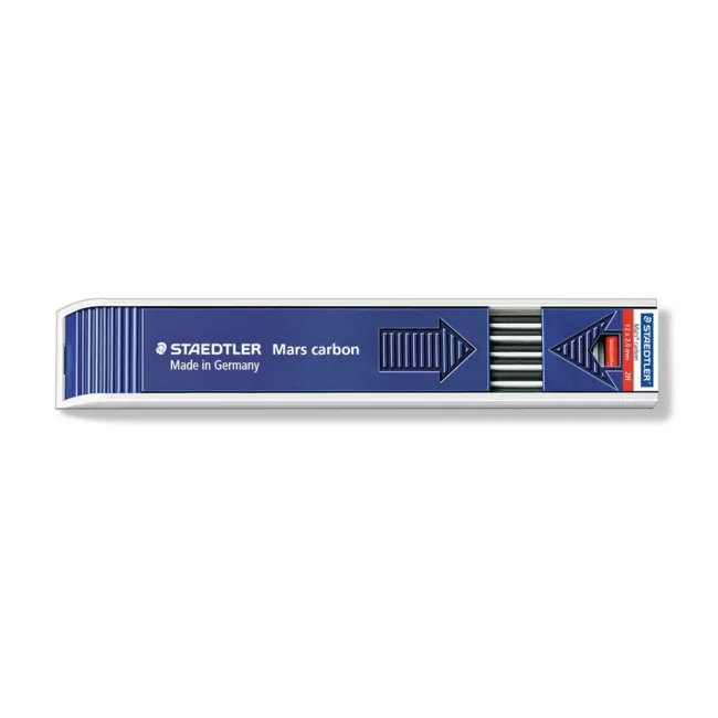 Staedtler Mars Carbon 2 mm Siyah 2H Portmin Kalem Ucu