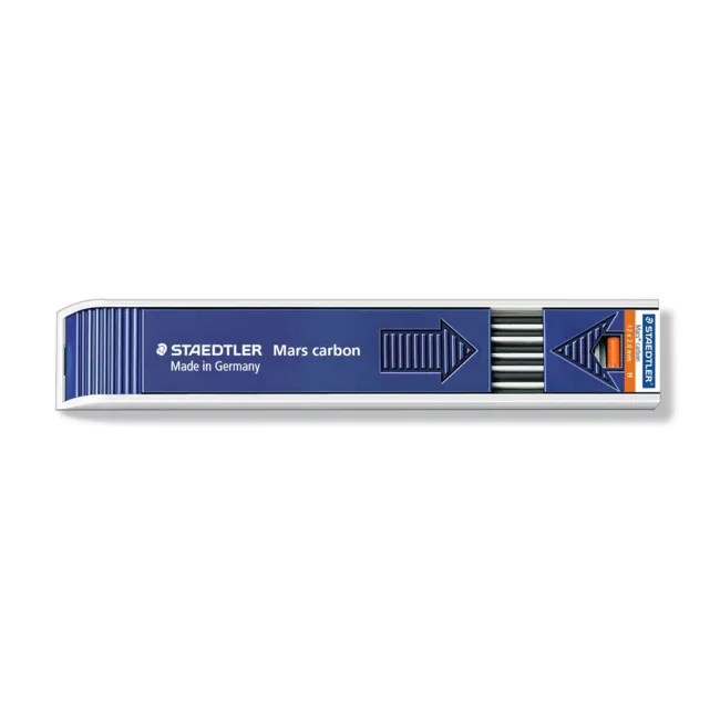 Staedtler Mars Carbon 2 mm Siyah H Portmin Kalem Ucu