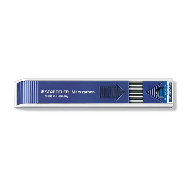 Staedtler Mars Carbon 2 mm Siyah 2B Portmin Kalem Ucu