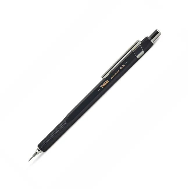 Twsbi Precision Fix Pipe 0.5 Mat Siyah Mekanik Uçlu Kalem