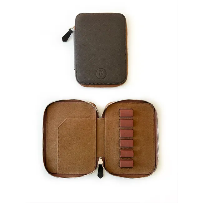 Eng Leather Cortado A6 Ebatlı 6'lı Kalem Kılıfı