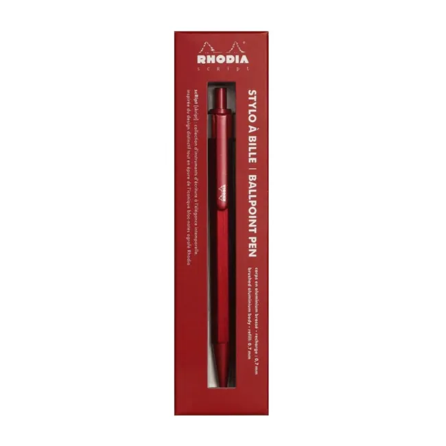 Rhodia Script Red Tükenmez Kalem