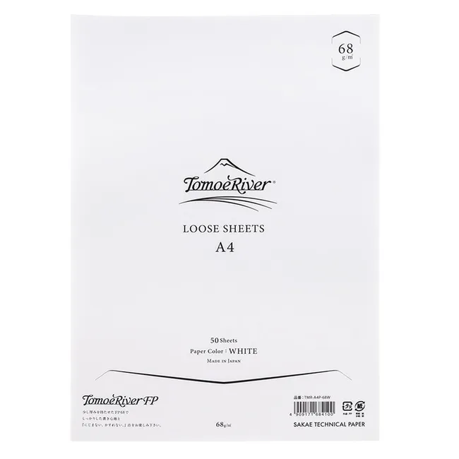 Tomoe River A4 68 gram Beyaz Kağıt 50'li Paket