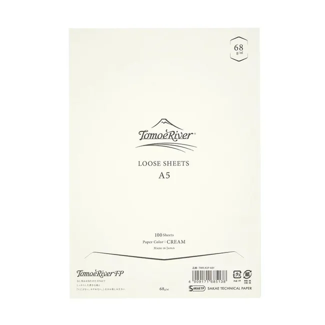 Tomoe River A5 68 gram Krem Kağıt 100'li Paket