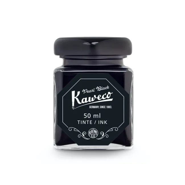 Kaweco Pearl Black 50 ml Mürekkep