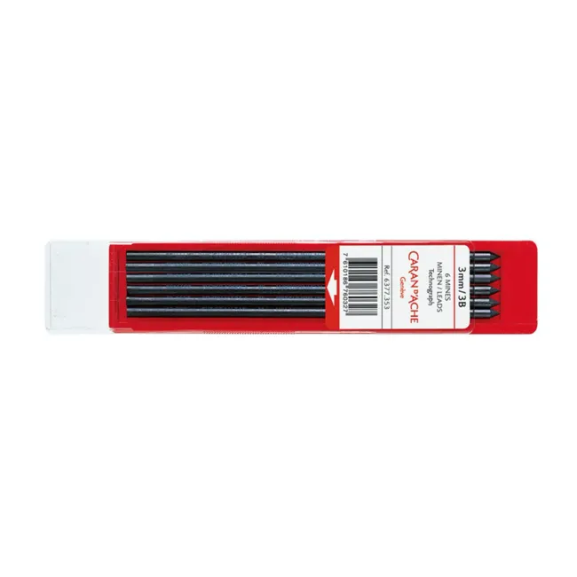 Caran d'Ache 3 mm 3B Fix Pencil Portmin Kalem Ucu