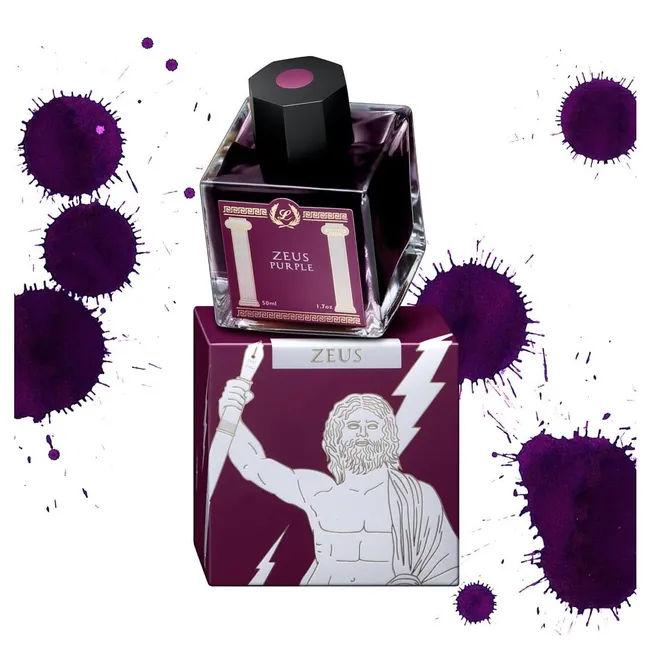 Laban Greek Mythology II Zeus Purple Mürekkep
