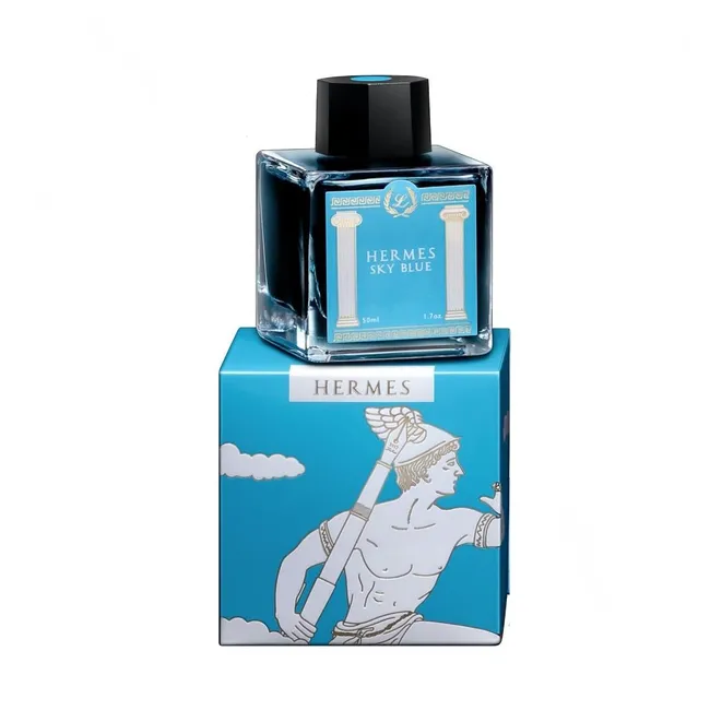 Laban Greek Mythology II Hermes Sky Blue Mürekkep