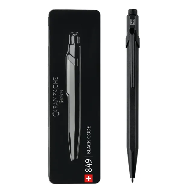 Caran d'Ache 849 Black Code Tükenmez Kalem