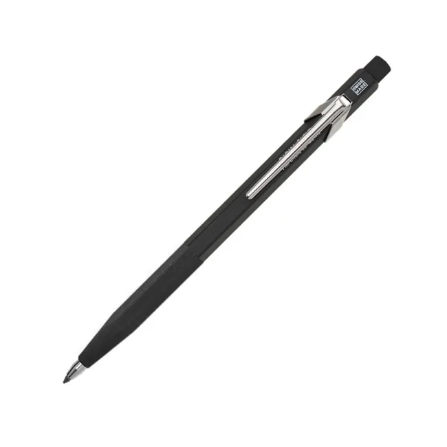 Caran d'Ache 2 mm Textured Grip Siyah Portmin Kalem