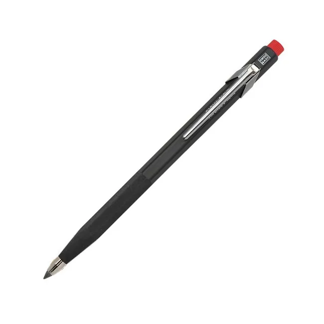 Caran d'Ache 3 mm Textured Grip Kırmızı Portmin Kalem